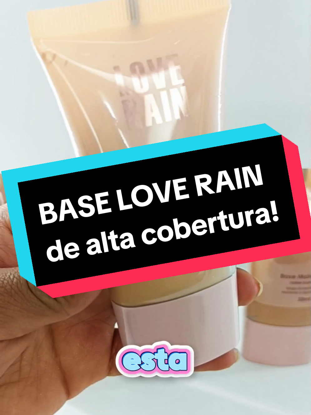 BASE LOVE RAIN  de alta cobertura, esta de vuelta!😱 stock disponible ❗ todos los tonos #basealtacobertura #apruebadeagua #basemakeup #lapaz_bolivia🇧🇴 #fyp 