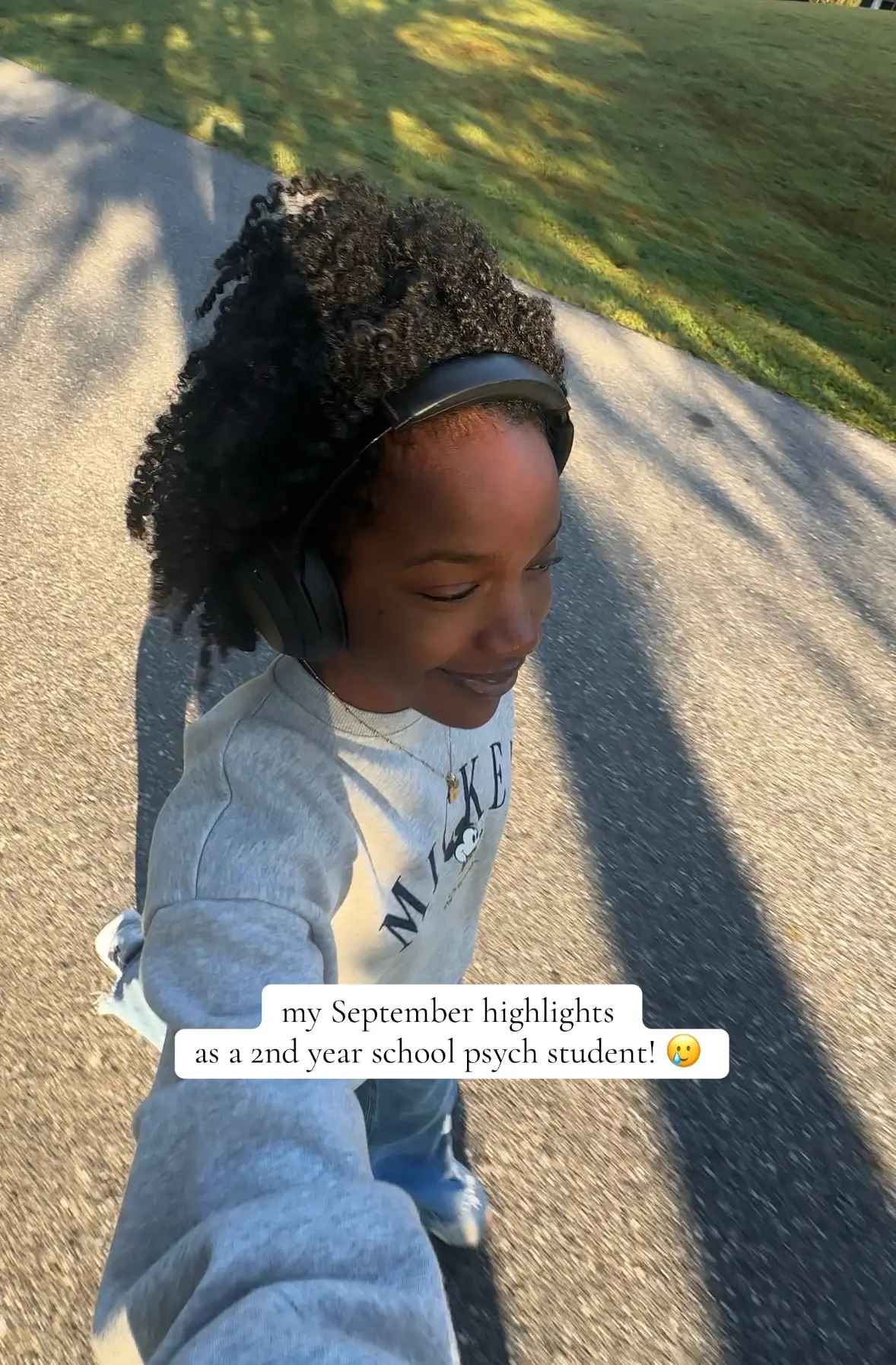 my September through pictures 🥰 love the second year of my school psych program bc I’m finally in a school applying the material! grateful for the highs & the lows & the self-assurance that is growing as I age! #septemberdump #gradstudent #schoolpsychology #wellness #burnoutprevention 