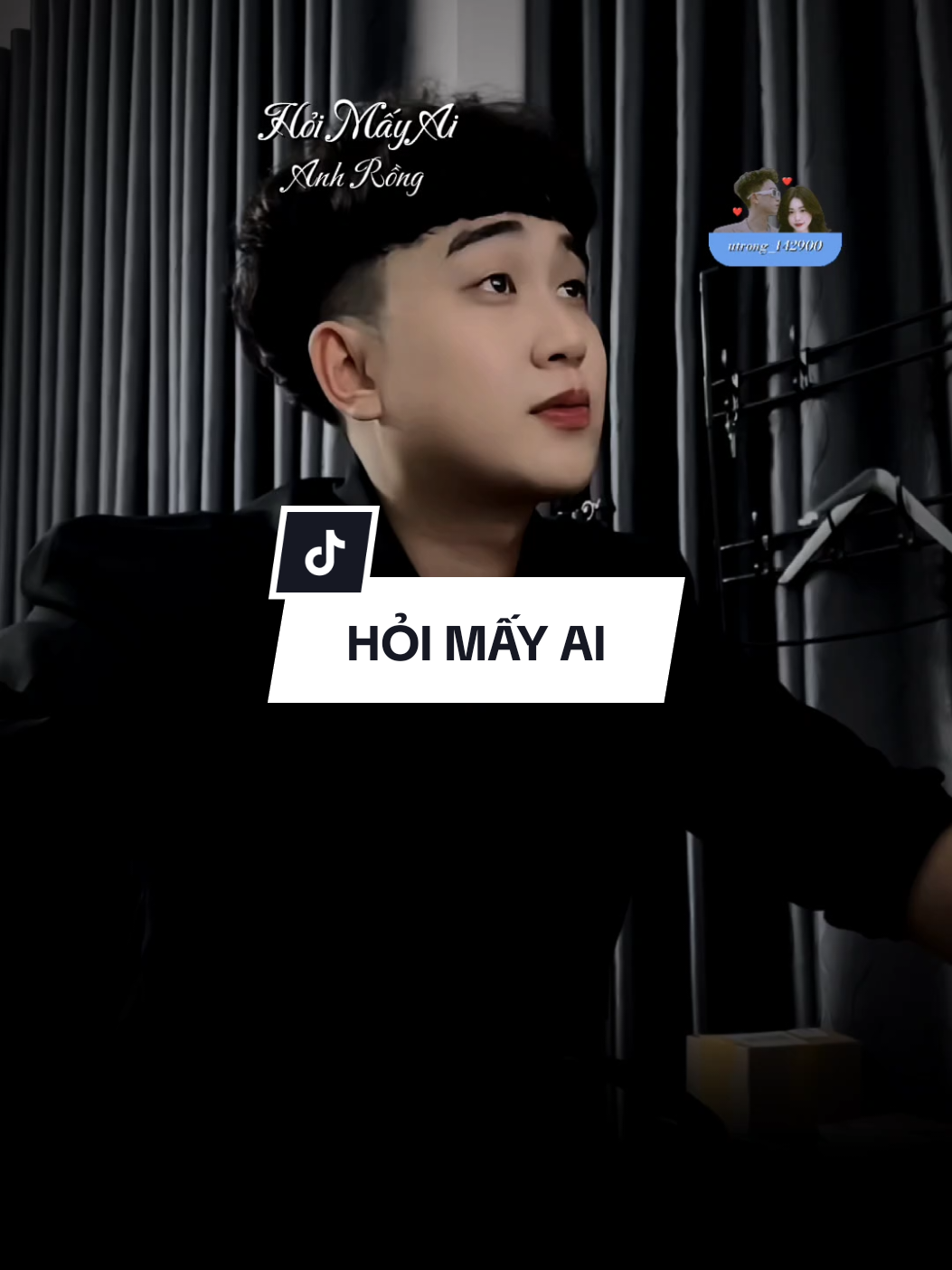 Lầu cao hay xe bốn bánh chỉ cần mình luôn nhớ tên nhau.. #hoimayai #anhrong #lyrics #naly_1429 #utrong_1429 