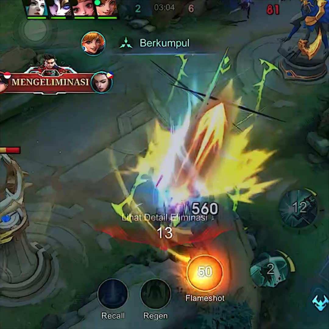 hero all spell 🗿 #yanzslowhand #mlbb #benedetta #MLBBNEXT2025 #MLBBCreator 