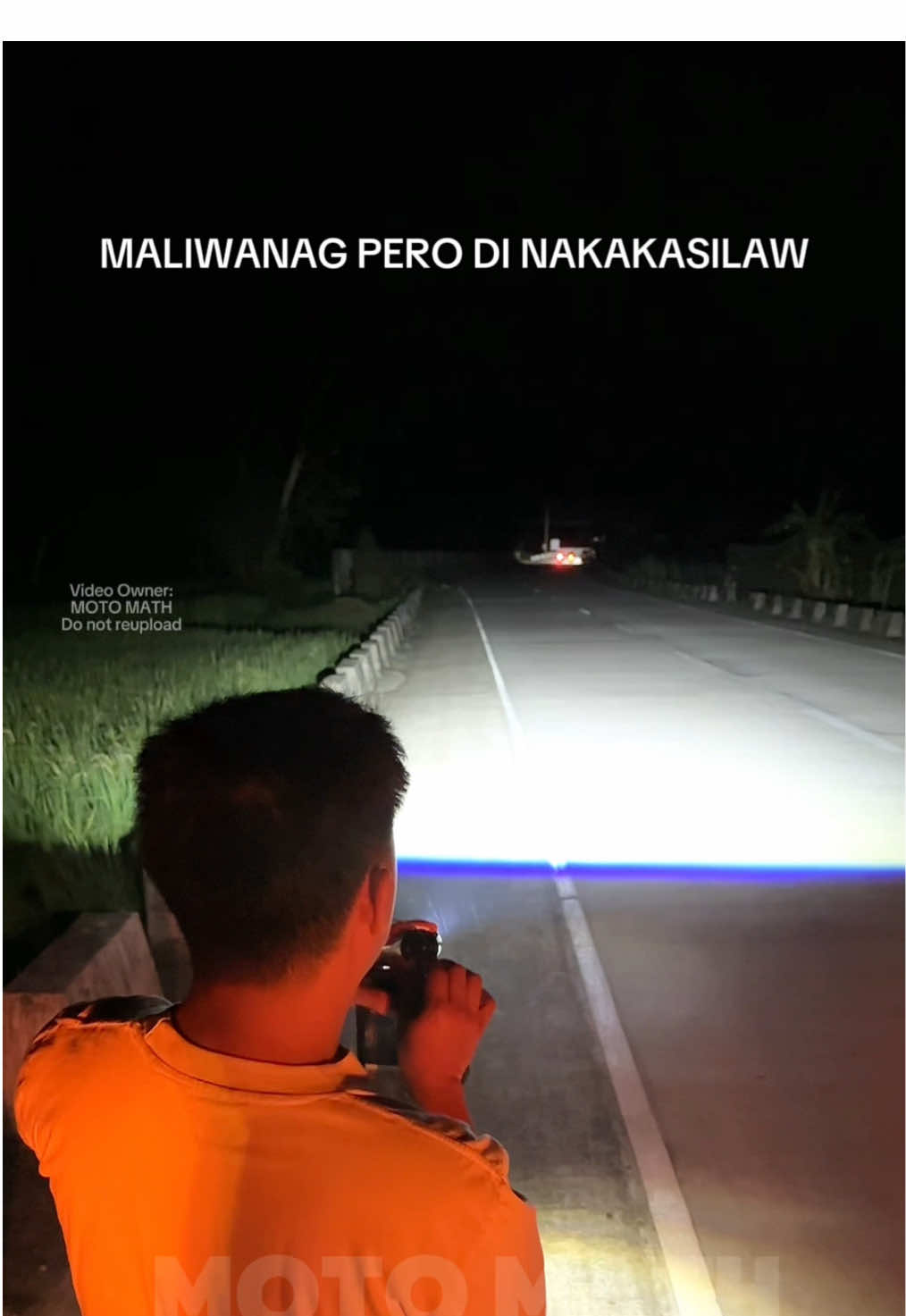 Maliwanag pero hindi nakakasilaw dahil naka projector type na #projectorheadlights #bullvision #h4headlight #ledheadlight 