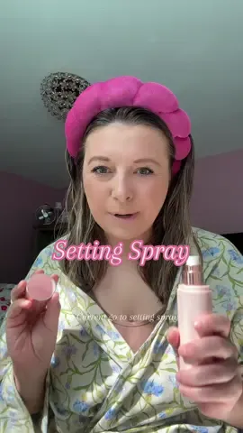 Go current go to setting spray to leave my make up glowing & lasting all day! #makeup #MakeupRoutine #settingspray #makeuptip 