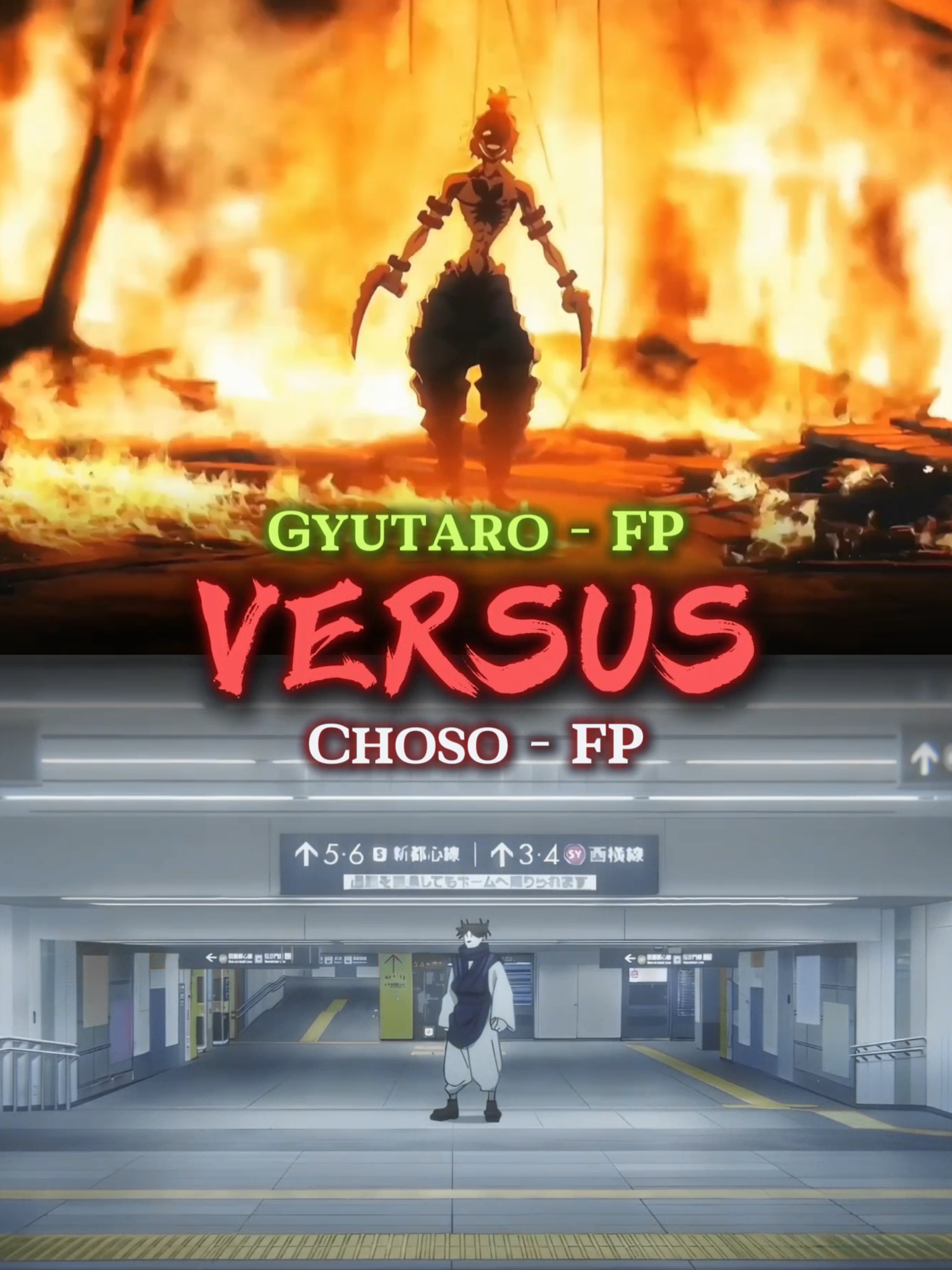 Gyutaro Vs Choso | #gyutaro #choso #whoisstrongest #fyp #fypツ #edit #animeedit #kimetsunoyaiba #jujutsukaisen