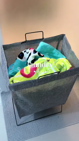 Laundry day, but make it aesthetic! 🧺✨ it’s perfect for sorting clothes, towels, blankets or even kids’ toys! Durable, discreet, and easy to love! #laundry #laundrytok #basket #declutter #homefinds 