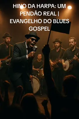 HINO DA HARPA: UM PENDÃO REAL | EVANGELHO DO BLUES  #bluesgospel  #louvor #deusfalacomigohoje #jesuscristo #blackgospel 