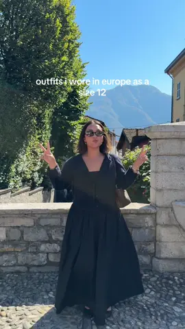 outfits i wore in Europe as a size 12 💋 which one is your fav!!!! we had so many more outfits but i forgot to film them LMAO #outfitinspo #curvyfashion #size12 #falloutfit 