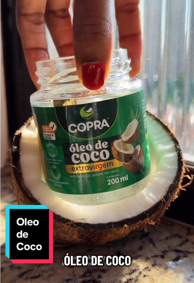 Óleo de Coco Extravirgem Copra #oleodecoco #coco #saude #copra #fyp  @May 