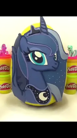 part 2 | Princess Luna egg play doh! Do you like this videos? 😊 • #fyp #playdoh #mylittlepony #mlp #foryou 