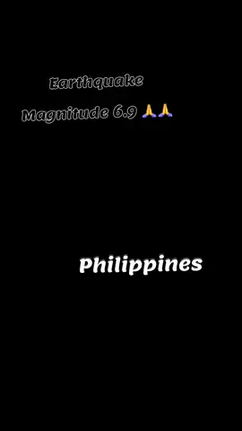 🙏🙏🙏😭 earthquake magnitude 6.9 😭
