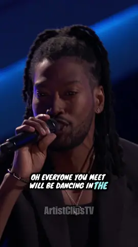@Daron Lameek got everybody lit with #AllNightLong by #LionelRitchie 🔥 #TheVoice #VoiceBlinds