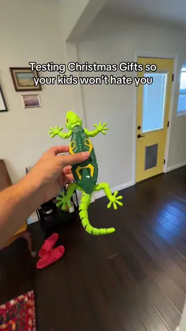 Let me know which other toys you want me to test. This wall crawler gecko is really cool. I love that. It’s a unique idea and you can get a few of them to have wall races and it’ll leave zero marks. Over I think the kids will be very happy with this one. #christmasgiftideas #kidsgifts #giftsforkids #tiktokshopcreatorpicks #tiktokshopblackfriday 