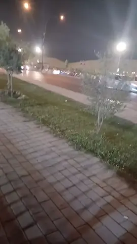 خط الموصل اجواء تجنن بالليل والله ما اجملها