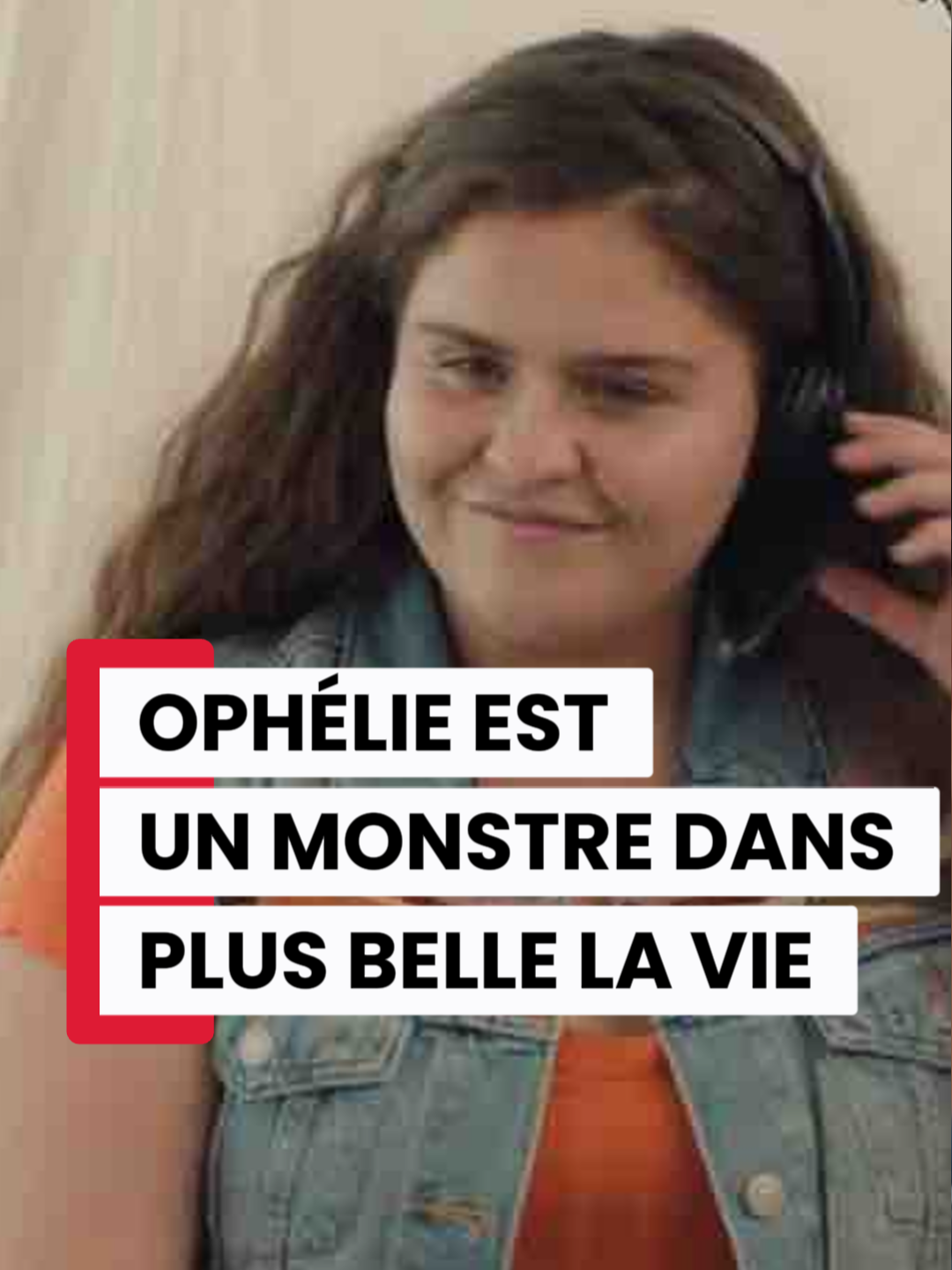 Ophélie est un monstre dans Plus Belle la Vie #plusbellelavie