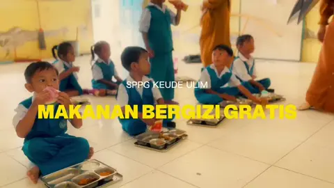 Senyum anak-anak ini bukti bahwa makanan bergizi adalah hadiah paling berharga 🤍#MBG