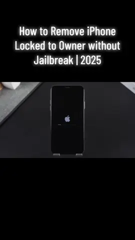 How to Remove iPhone Locked to Owner without Jailbreak | 2025 #HowTo #icloudremoval #iphonelockedtoowner #icloudactivationlock #tutorials 