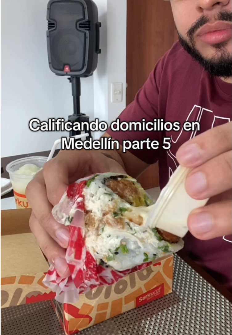 Calificando domicilios en Medellín parte 5 . . . . . . #paratii #fyp #comida #foodies #Vlog 