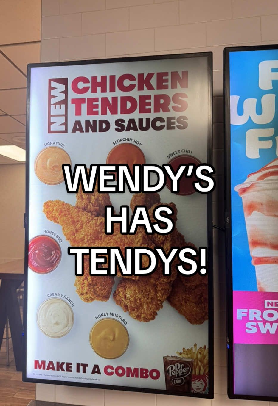 Wendy’s has tendys! @Tendy’s  Wendy’s just added chicken tenders to their menu and the game has been changed!!!!!  #wendys #chickentenders #tendys #wendystendys 