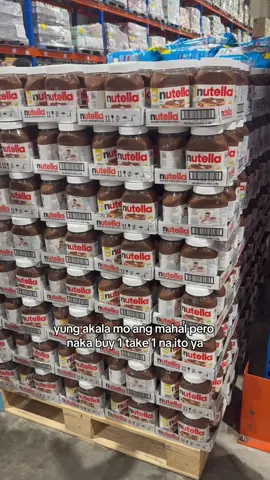 Buy 1 take 1 na yan dito Tiktok #nutella #chocolatespread #chocolate #nutellaspread #cravingsatisfied    