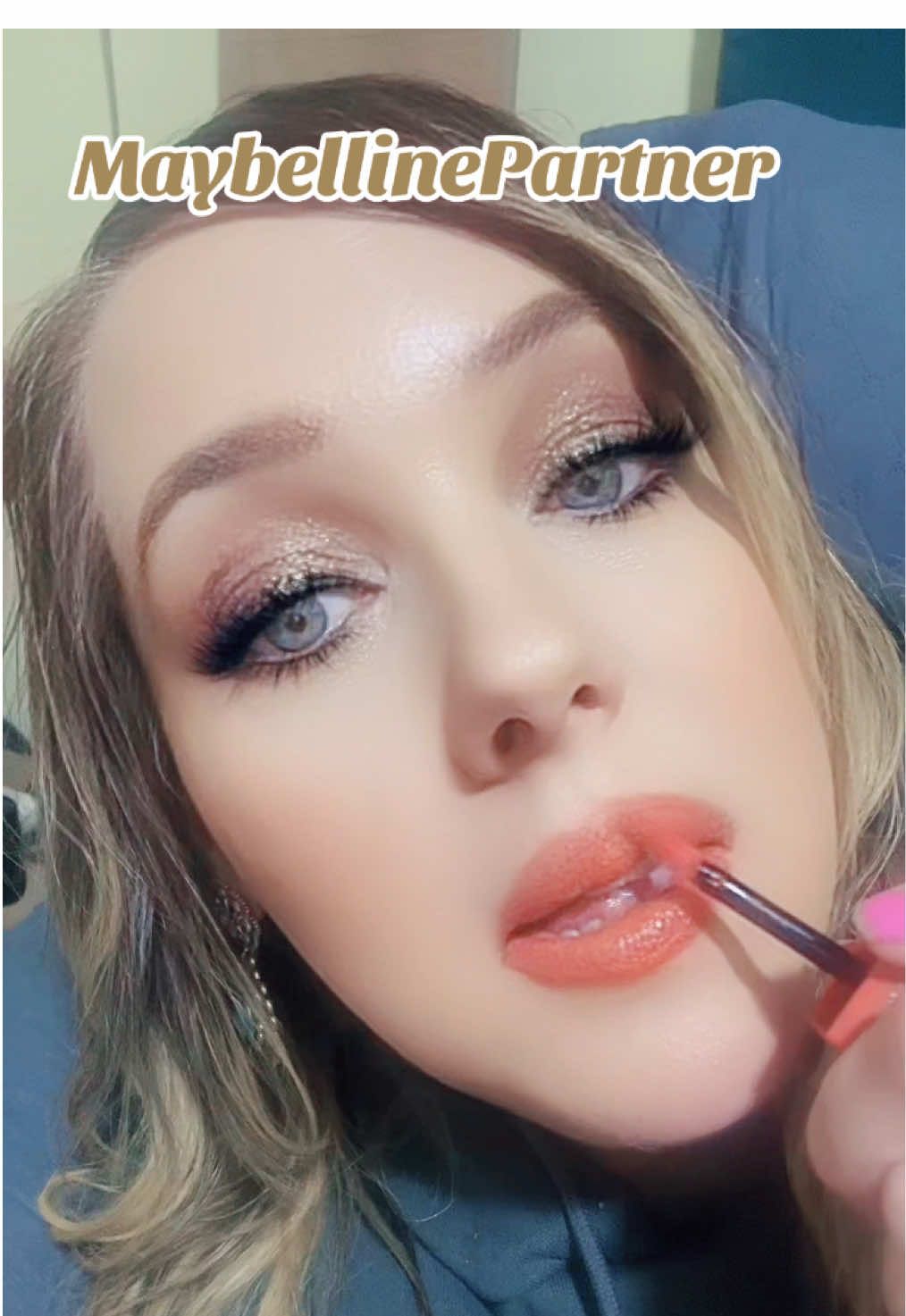 Love that this looks and feels so velvety soft and smooth and this Coquettish shade is gorgeous!! @Maybelline New York #superstayteddytint #maybellinepartner #makeup #makeuplovers #fyp 