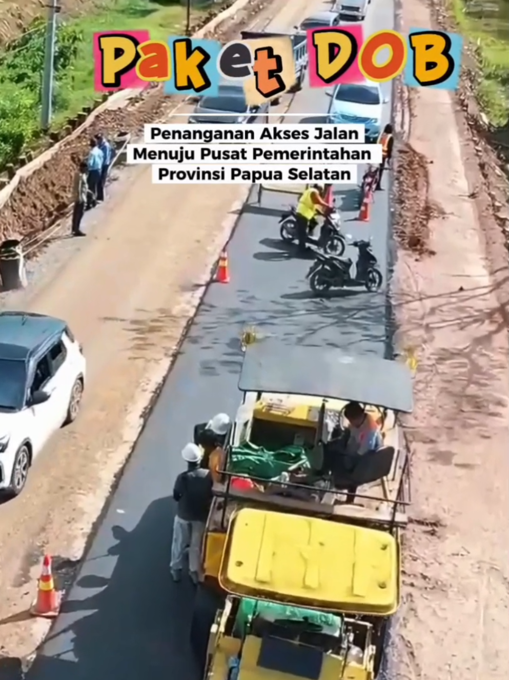 #Hallopacemace Halo sobat bina marga mau tau tentang pembangunan paket Akses menuju pusat Pemerintahan Provinsi Papua Selatan?...yukkk simak  #sigapmembangunnegeriuntukrakyat 
