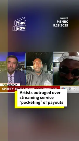 Music fans and artists are outraged after whistleblowers from multiple streaming services like Spotify and Apple Music have been called out for allegedly “pocketing” artist royalties. Watch the MSNBC #FreddieGibbs and #JPEGMAFIA interview now.