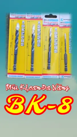 Mũi khoan đa năng Bk-8  #muikhoan #muikhoandanang #bk8 #dungcucamtay #khoangach 