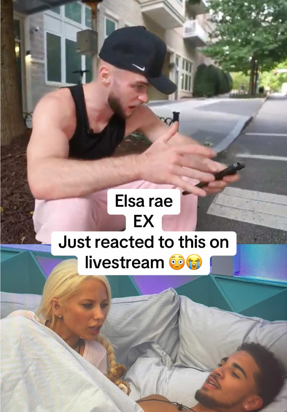 😳 #elsarae #edmatthews #bigbrotherhouse 