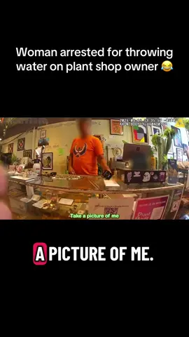 Woman arrested for throwing water on plant shop owner 😂 Credit: Uncovered Comment Your Thoughts below ⬇️  Follow Me For More @interrogation.hub Several days before, on Sept. 14, a man running a plant shop told cops in Champaign, Illinois, that the defendant threw water at him. Officers tracked Weldon down on Sept. 20, confronting her with the allegation. She was charged with battery , resisting arrest and assault on an officer. News link: https://www.msn.com/en-us/news/crime/this-is-so-amazing-bodycam-shows-alleged-water-thrower-furious-and-sarcastic-as-police-arrest-her/ar-AA1vPzE7?apiversion=v2&noservercache=1&domshim=1&renderwebcomponents=1&wcseo=1&batchservertelemetry=1&noservertelemetry=1 #4u #bodycam #police #explore  #reels 