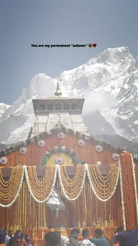 #Love <3>🌙🫀🕉️#kedarnath #blessings #temple #lordshiva #fypシ #harharmahadev #peace #godsplan 
