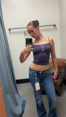 the Addison jeans if they were 1 size bigger would’ve bought 😔 #addisonrae #luckybrand 