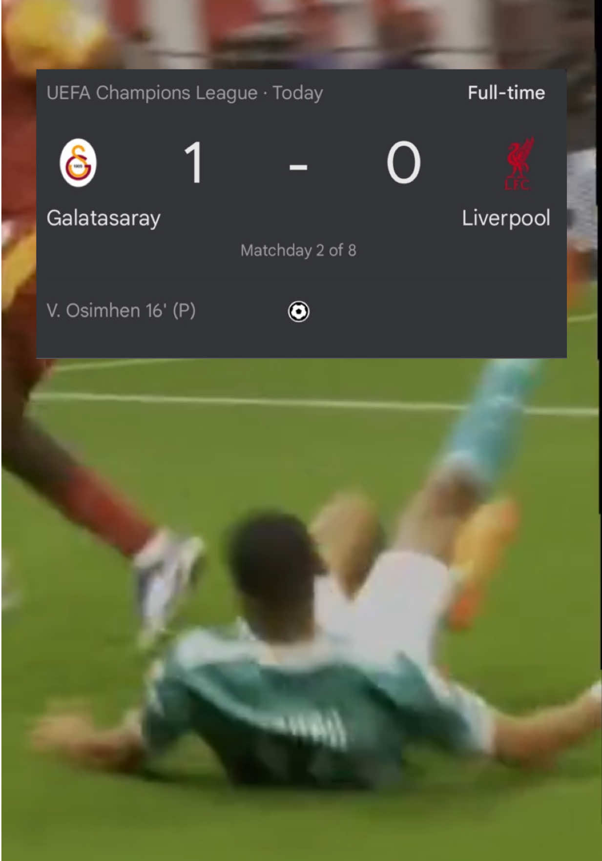@Galatasaray #selamdur @Champions League #championsleague @Liverpool FC #fyp #fypシ #galatasaray 