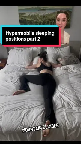 Replying to @KDL PSA: just because you sleep in this position, doesn’t mean you have hypermobile connective tissue! #hypermobileehlersdanlossyndrome #hypermobility #sleep #fyp