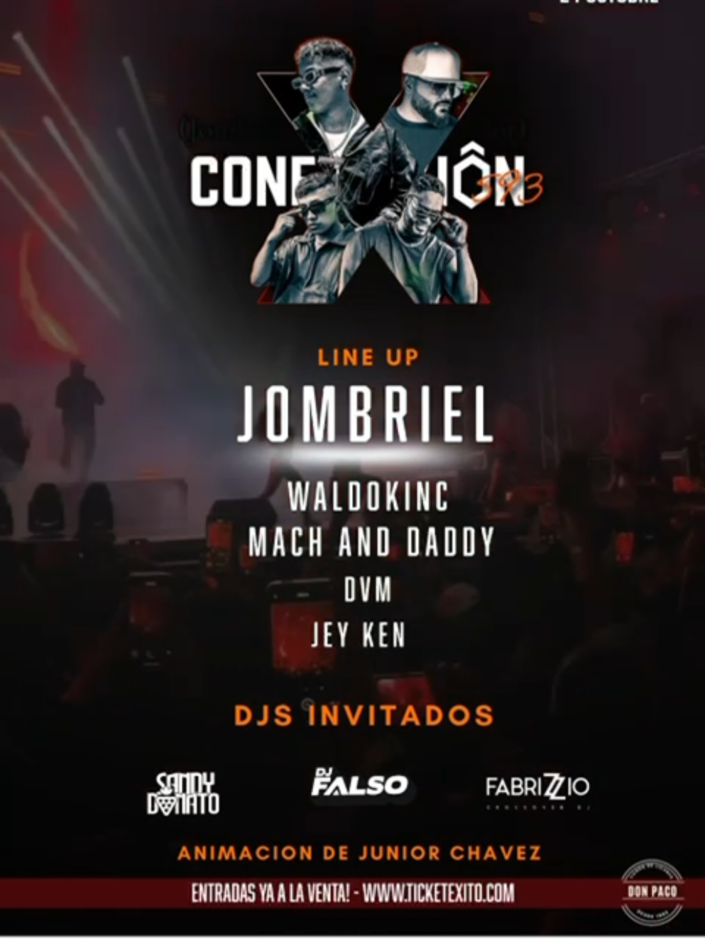 Facilidades para ir al concierto de 593 en Riobamba #atencion #reggaeton #concierto #riobamba_ecuador🇭🇹🇪🇨 #tiktok 