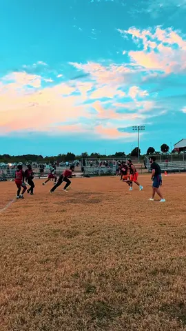 He get hit stick, I get touchdown. 🥷🏿 #Fyp #FlagFootball #Viral 