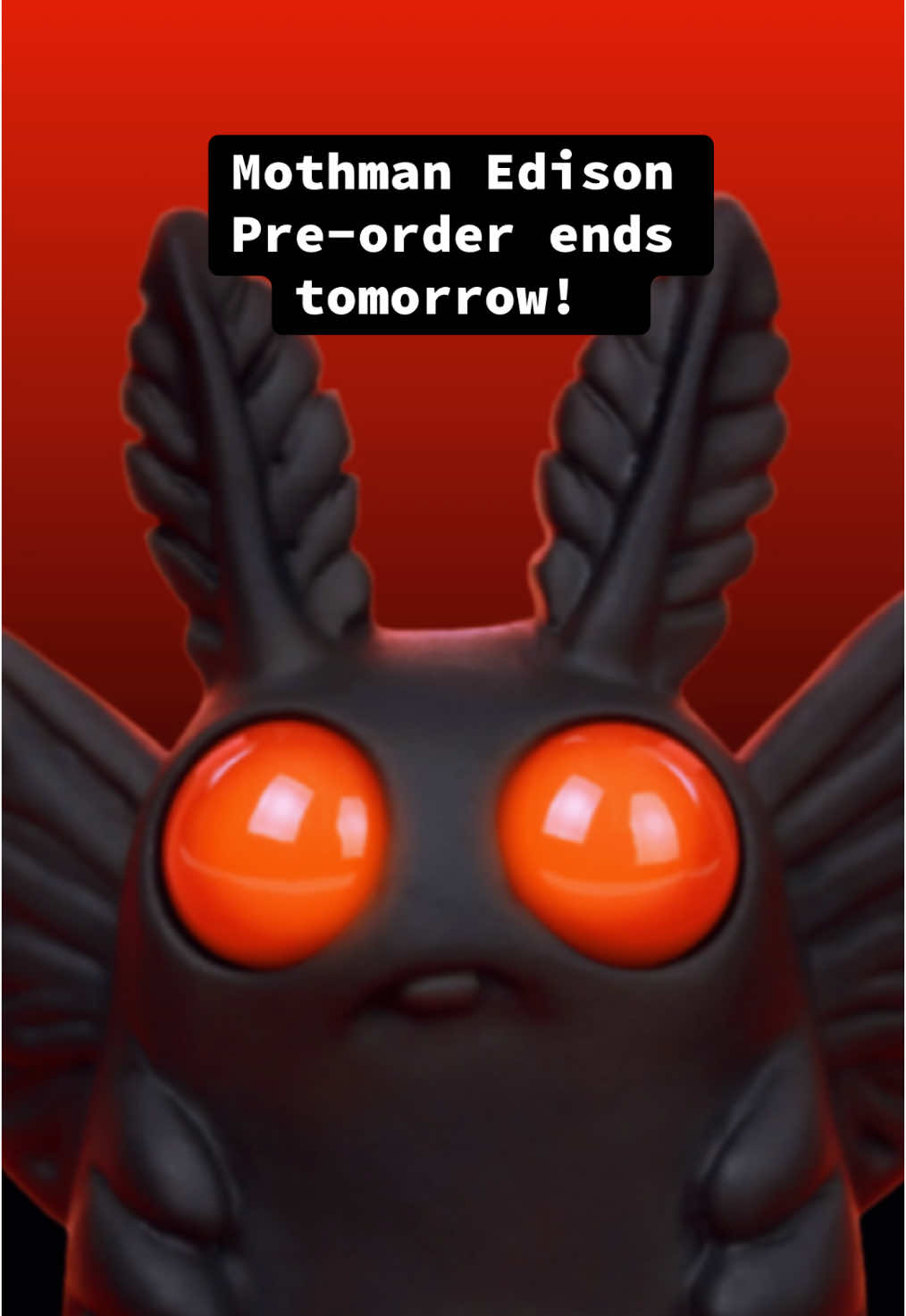 The first round of these guys sold out back in 2023, and they’re back- but going fast!! If you want to snag one, head to the link in my profile! #mothman #bindlewood 