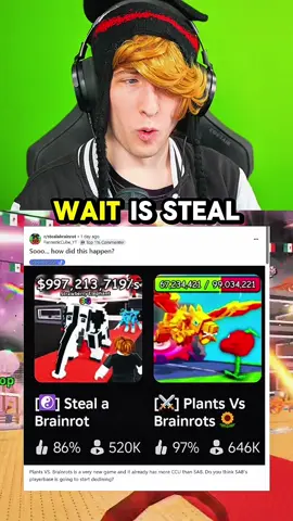is roblox steal a brainrot dying? 😭