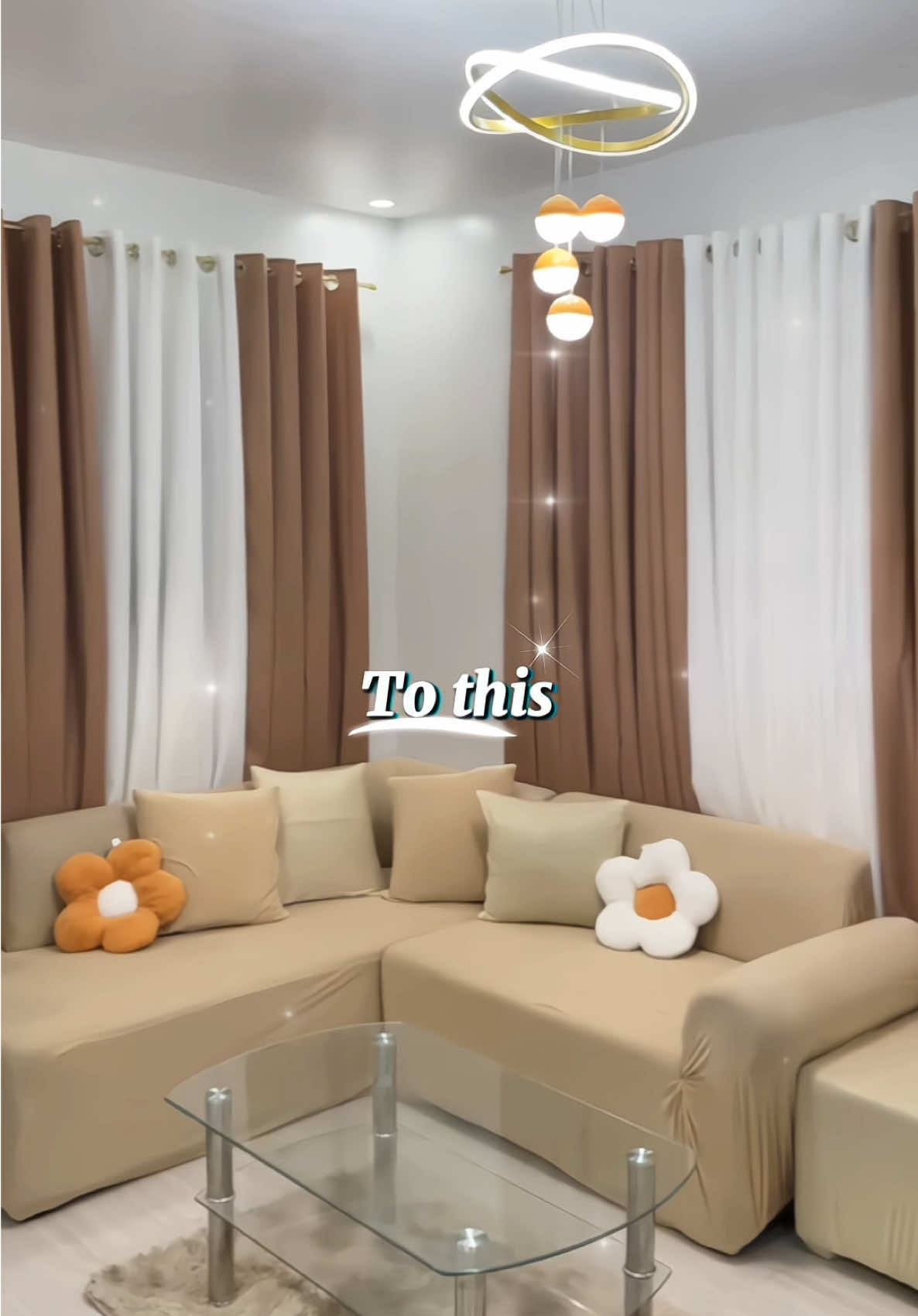 3in1 Aesthetic Curtain super nakaka aesthetic tignan ang sala niyo dito guys! ✨  #3in1curtain #beigeoffwhite #homedecor #homeideas #decor #Home #cozy #cozyhome #aesthetic #aestheticdecor #aestheticcurtains #curtains #curtainsdesign 
