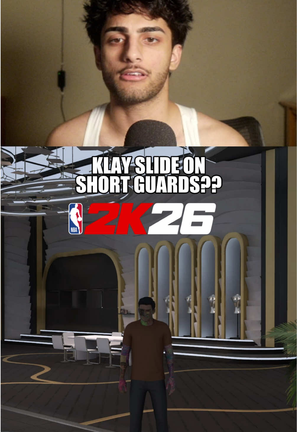 KLAY SLIDE ON SHORT GUARDS??👀😢 #gaming #nba2k26 #pakmxnn #2k26 #ronnie2k 