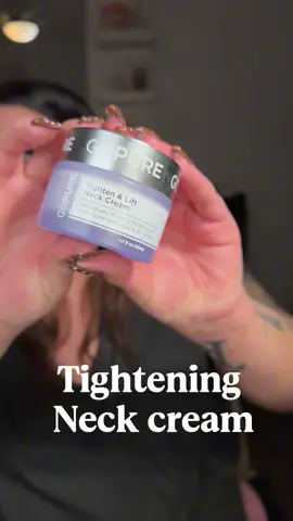 Reverse aging with this neck cream #antiaging #neckcream #finelines #skincare #skincarerecommendations 