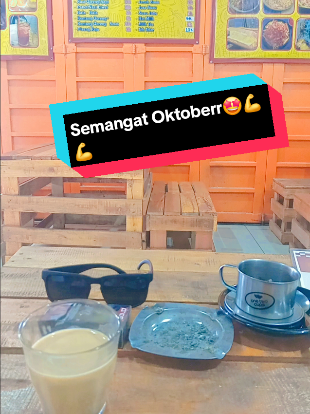 Semangat Oktober🙂🙂💪 #fyppppppppppppppppppppppp #Virral #ngopi #Vlog 