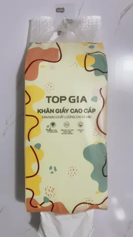 Giấy vệ sinh treo tường TopGia thùng 6 bịch đa sắc treo đa năng từ bột giấy thiên nhiên, 1280tờ/4lớp ##khăngiaytopgia##đanang##k