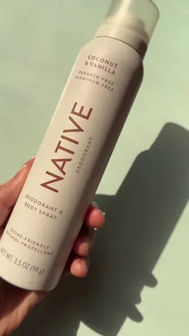 @Native coconut & vanilla is my all time favorite scent from their deodorant line and now it’s in a spray! So versatile as it’s deodorant and body spray to smell good all over 🍦🥥 @Influenster  #complimentary #giftedbynative #coconutvanilladeospray 