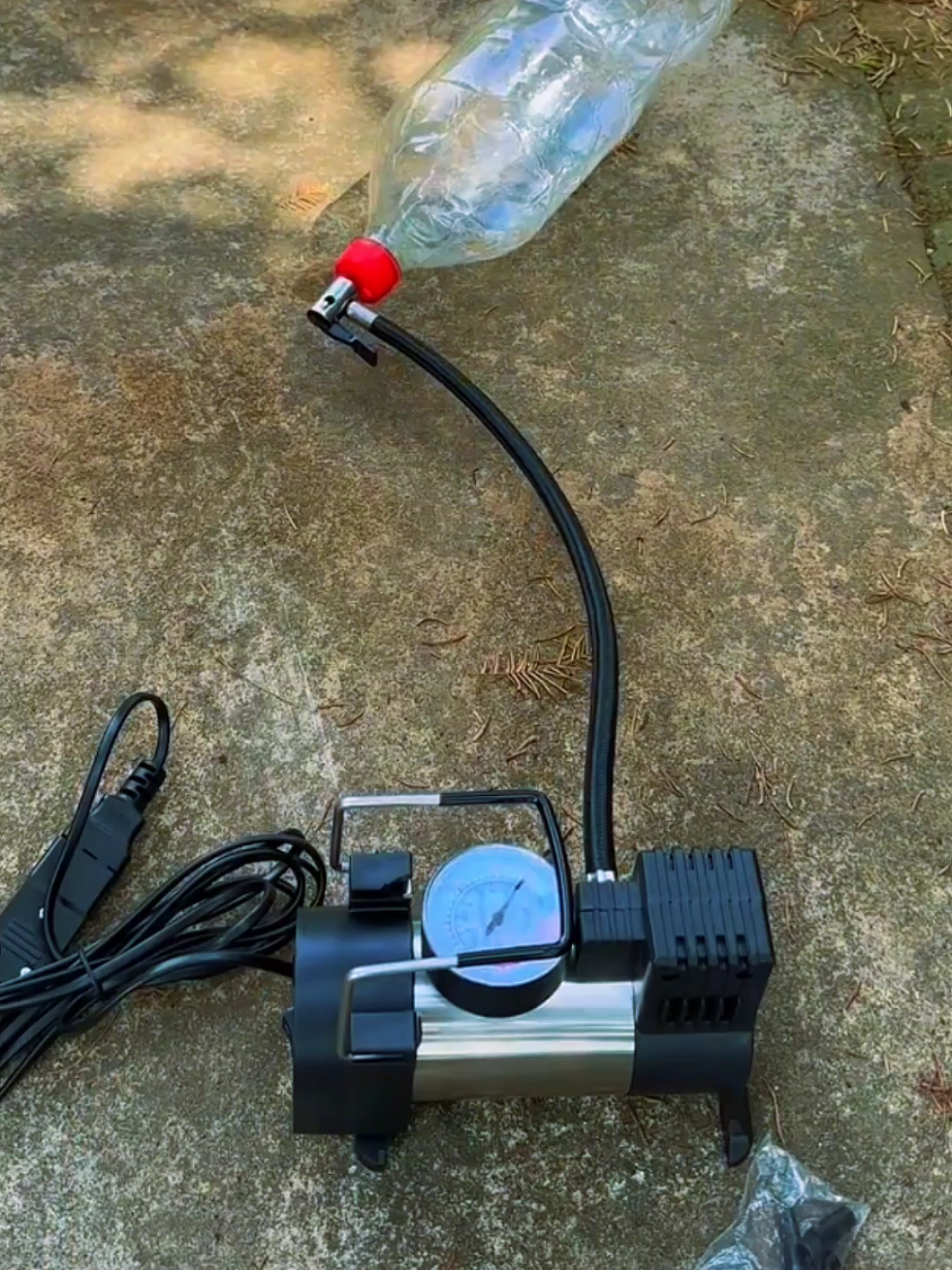 kompresor kecil angin untuk memompa ban motor mobil sepeda #kompresor #pompaban #promomakangajian 