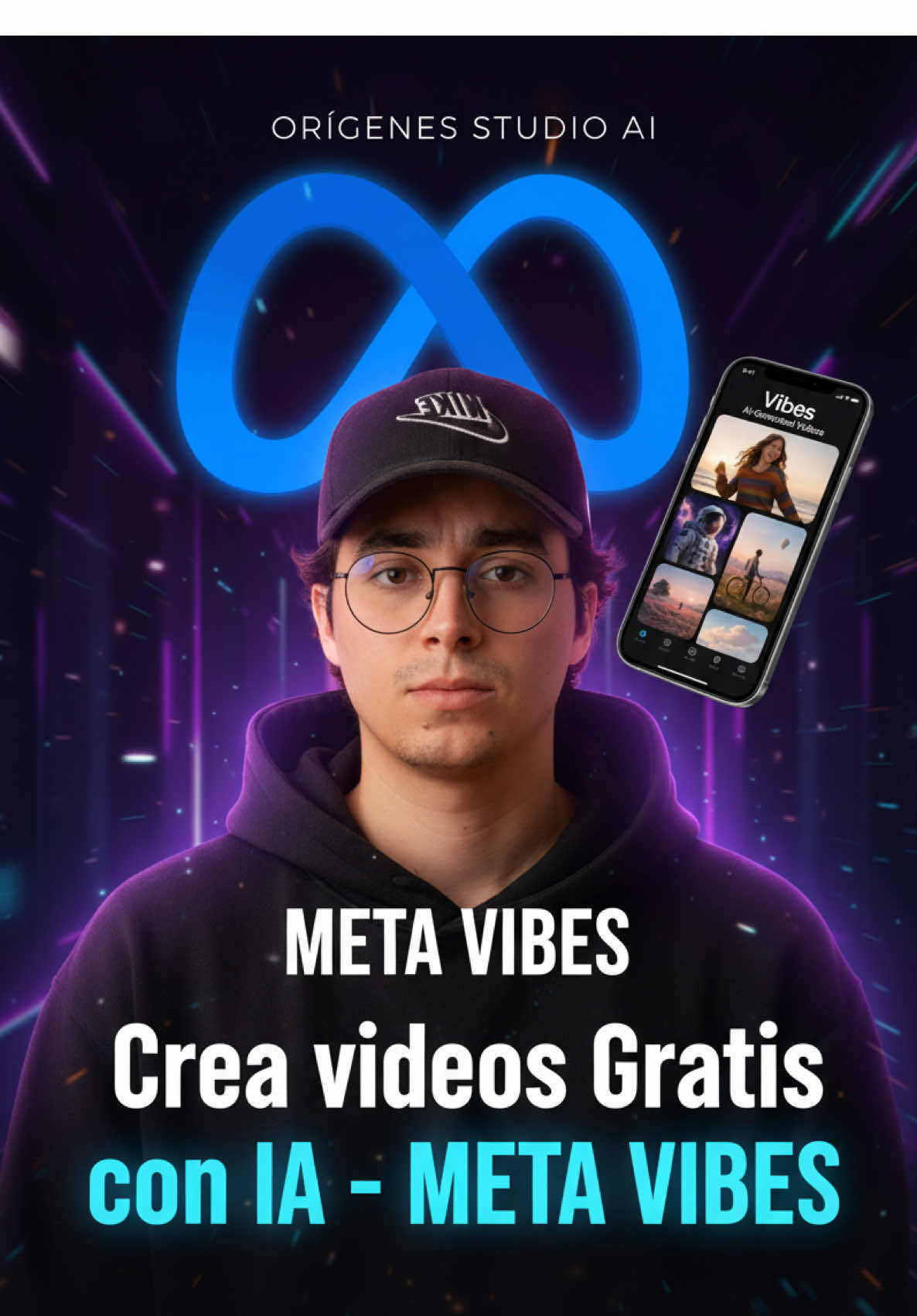 ✨ Cómo crear VIDEOS con Inteligencia artificial GRATIS con Meta Vibes ¿Quieres crear videos con inteligencia artificial sin gastar un peso? 🚀 Meta acaba de lanzar Vibes, una nueva función donde puedes generar y publicar videos con IA directamente en Instagram, y lo mejor: es totalmente GRATIS. 🔹 Sigue estos pasos: 1️⃣ Entra a meta.ai o abre la app de Meta AI. 2️⃣ Selecciona la opción “Vibes”. 3️⃣ Elige entre crear desde cero o remixar un video existente. 4️⃣ Escribe un prompt, por ejemplo: “paisaje futurista + música ambiental suave”. 5️⃣ Ajusta los visuales, filtros y música. 6️⃣ Publica tu video o súbelo como Reel en Instagram. 💡 Tip: Mientras más específico sea tu prompt, más impactante será el resultado. 👉 Comenta la palabra “Vibes” y te mando el link para que lo pruebes. #MetaVibes #IA #InteligenciaArtificial #tutorial #MarketingDigital        
