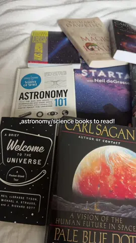 astronomy and science books to read!  #space #Astronomy #universe #Science #BookTok 