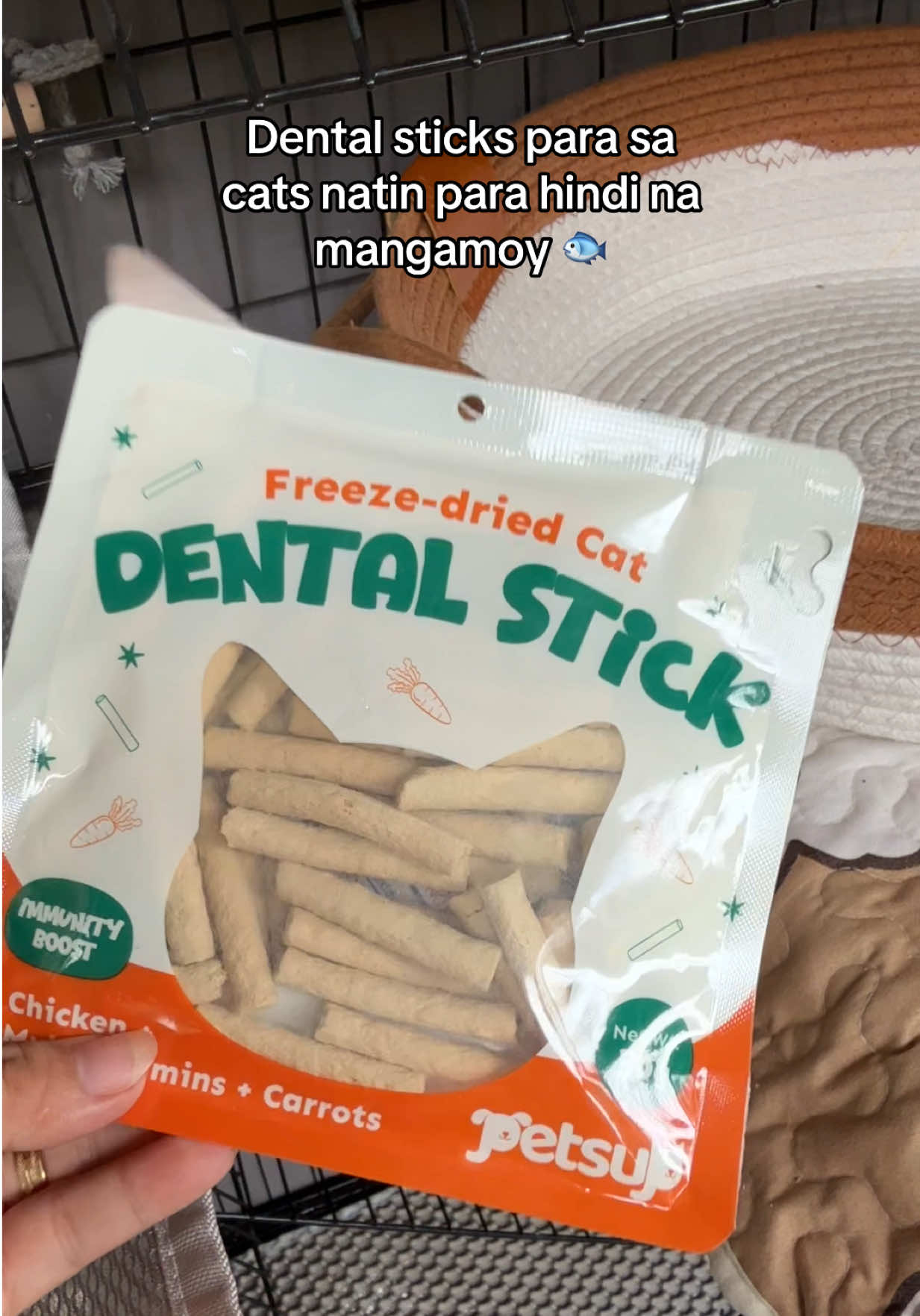 Cat Dental Sticks #catdentalsticks #dentaltreats #cats #catdentalcare #catdental 