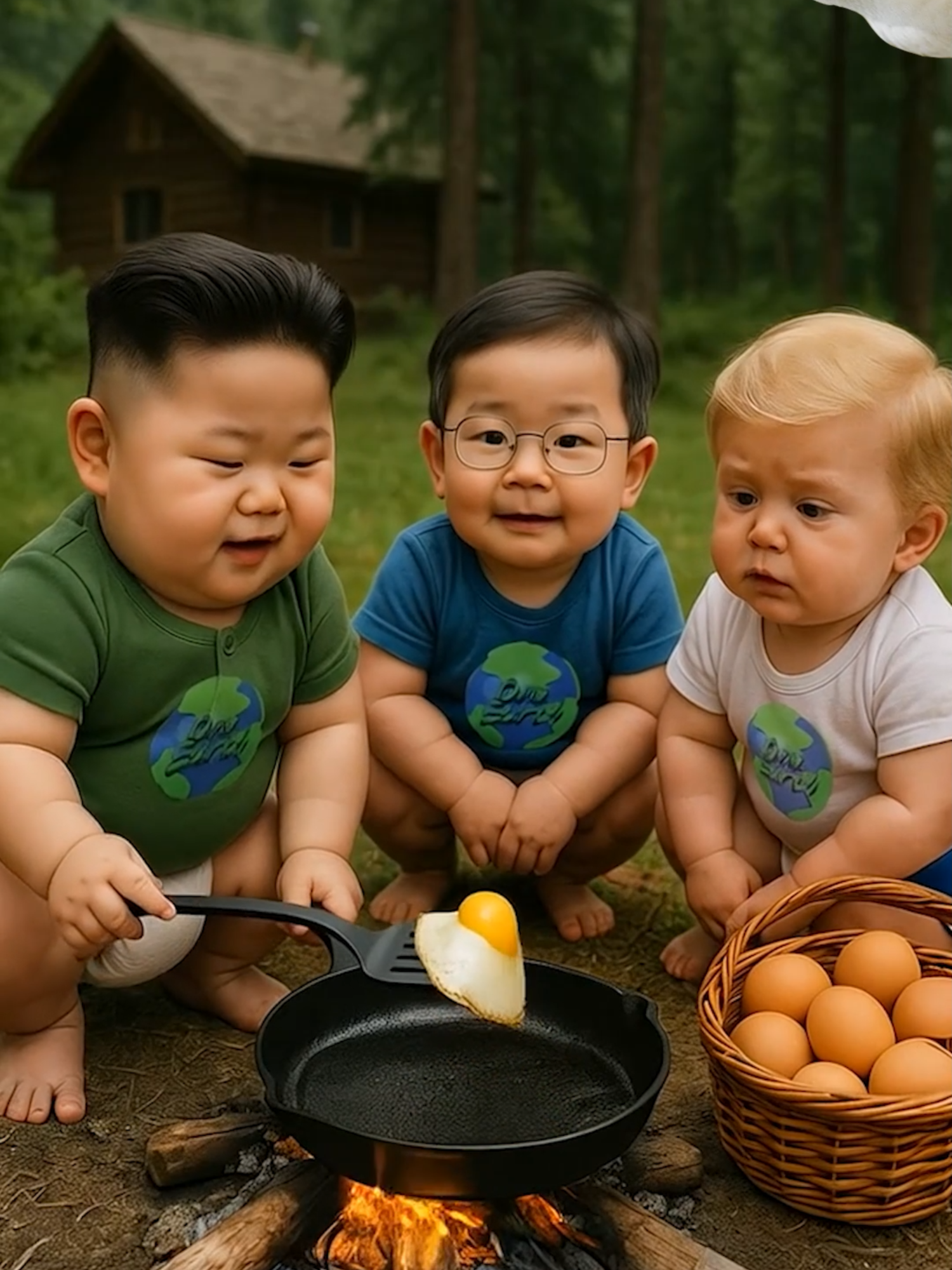 🥚🔥 먹보 김정은의 계란 프라이 요리 #trump #kimjongun #leejaemyung #funny 🍳 김정은이 계란을 훔쳐와 계란 프라이를 준비합니다. 트럼프와 이재명은 그런 김정은 곁을 서성이며 계란 프라이가 완성되길 기다립니다. 🔔 AI로 만들어진 세계 리더 패러디와 정치 풍자를 구독하세요! 🎯 100% 허구 | 웃음 전용 | 악의 없음 면책조항: 모든 콘텐츠는 AI로 생성된 순수한 오락용 영상입니다. 실제 사건과는 무관하며, 누군가를 비하하려는 의도는 전혀 없습니다. 불쾌함 없이, 즐거움만 전해드릴게요!