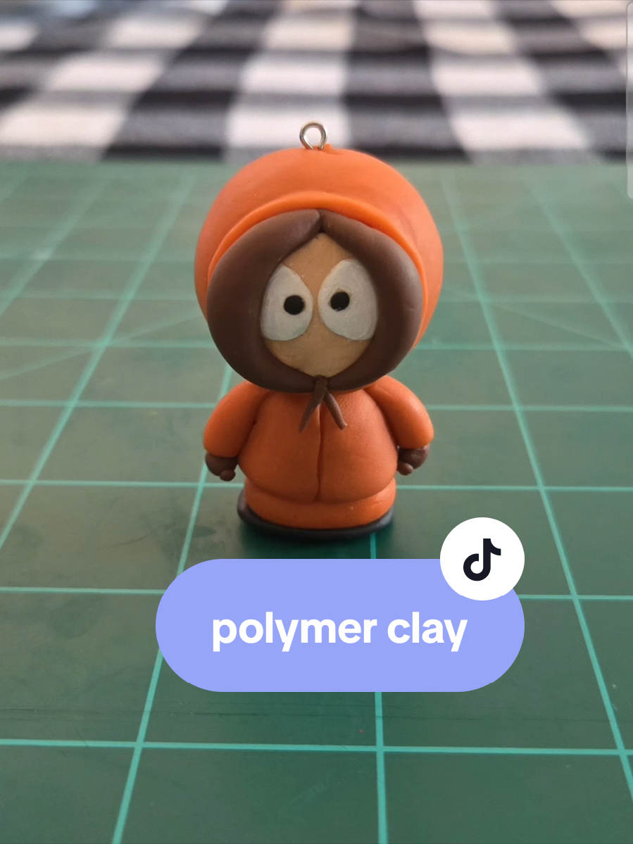I made one of my favorite South Park characters! Kenny McCormick. I do sell my art and also do commissions for clay and polymer clay creations if anyone is interested :) just hit me up on my IG: lilbrtgirl_169   #southpark #polymerclay #kennymccormick #clayartist 