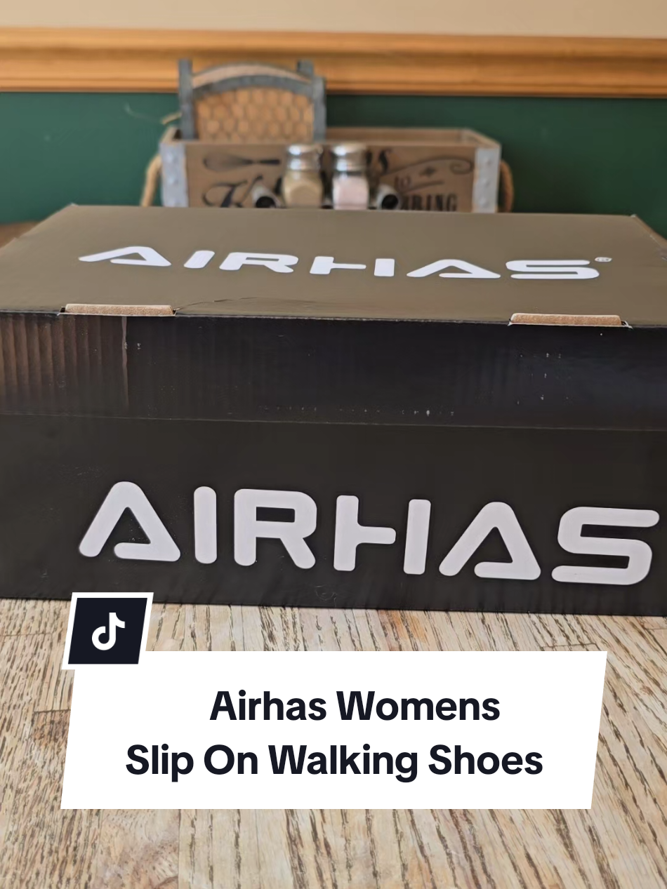 Airhas Womens Slip On Walking Shoes.  Step into all day comfort, get your pair now...your feet will thank you!  #airhasshoes #walkingshoes #womensshoes #womensfashion #activelifestyle @Garno Homestead LLC 