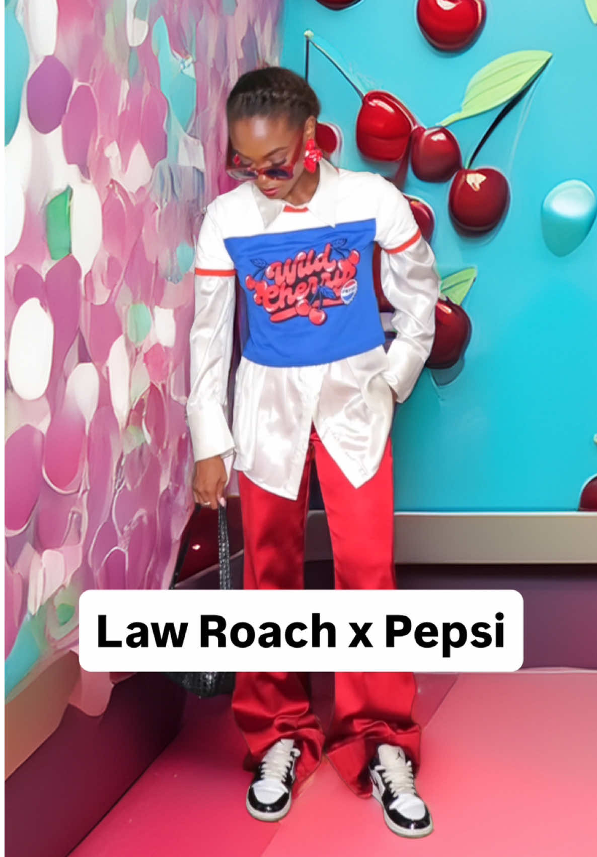 🍒Styling the @Luxury Law X @Pepsi capsule collection. Which look is your fave: 1, 2, 3, 4? #fyp